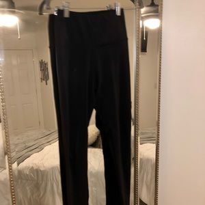 high waisted black leggings